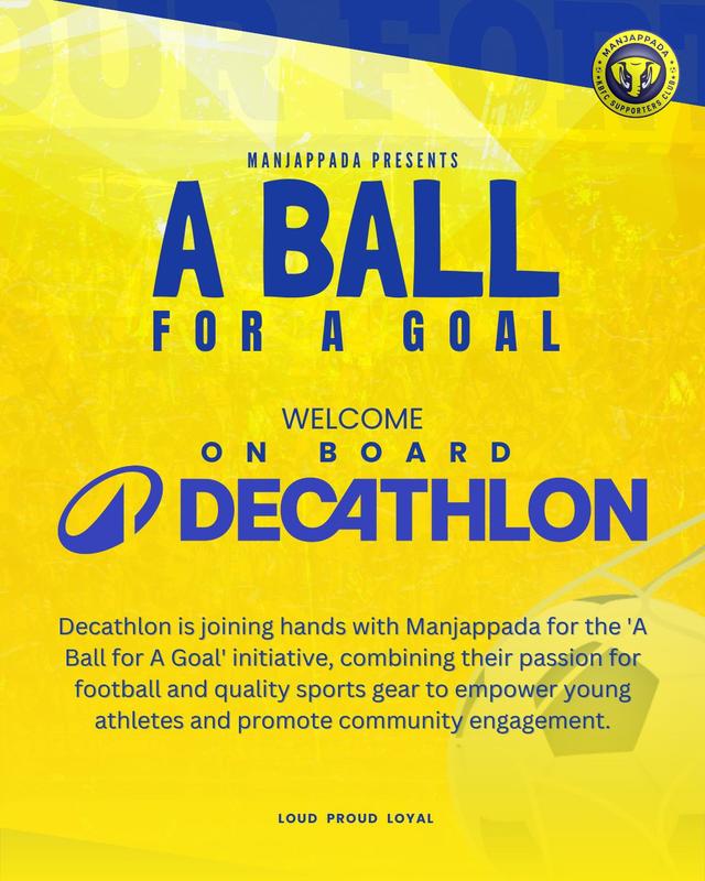 Manjappada join hands with Decathlon